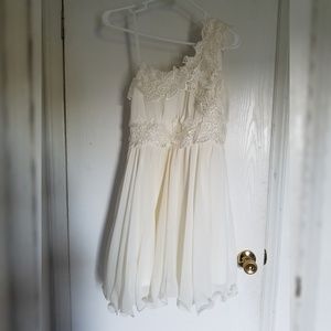White Formal Dress